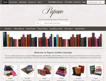 Tablet Screenshot of papuro.com